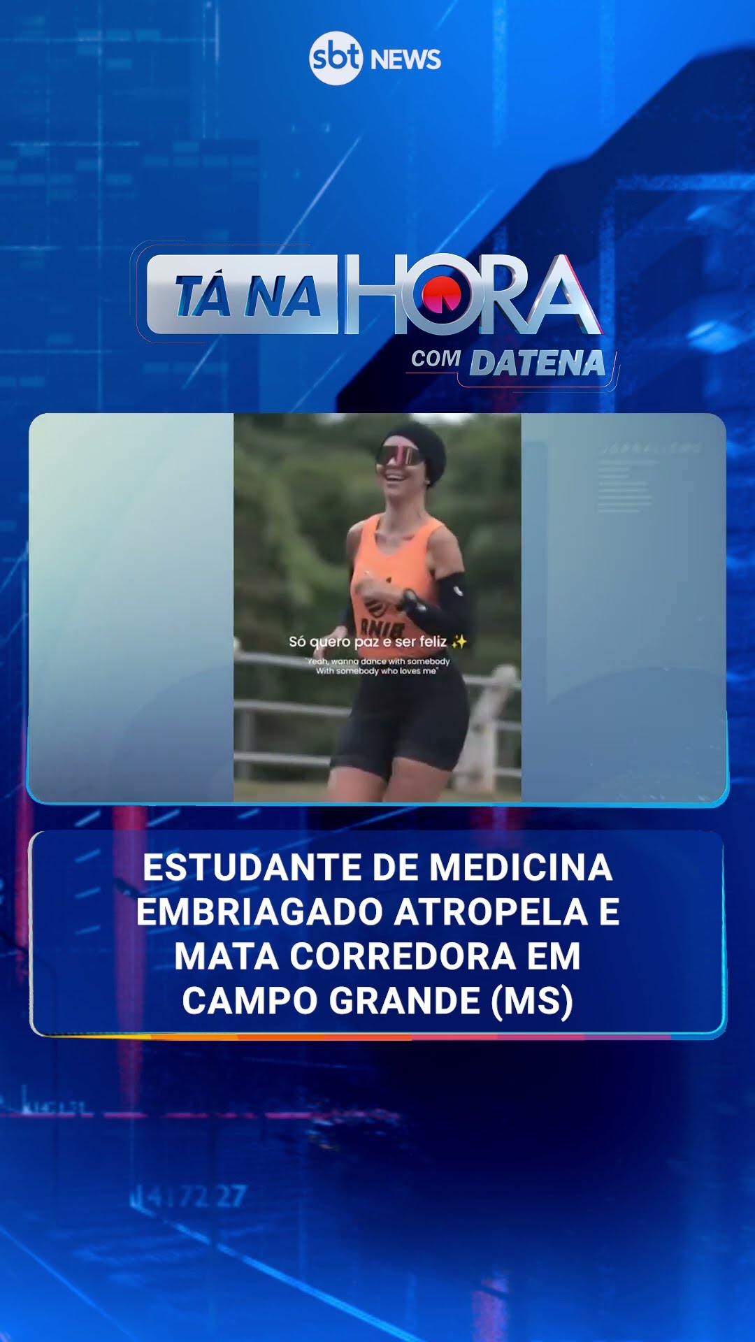 Estudante de medicina embriagado atropela e mata corredora em Campo Grande (MS)