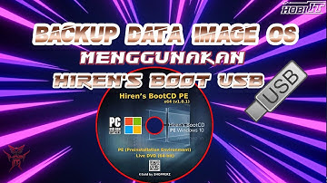 Tutorial Backup dan Restore Data Image OS menggunakan Hiren