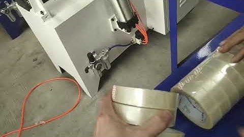 To R.O.K XW-105 paper core loading machine Pre-shipment testing