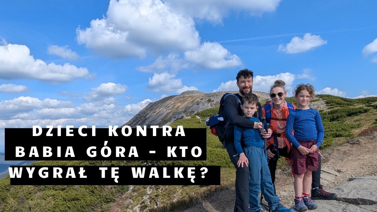 Dzieci kontra Babia Góra - kto wygrał tę walkę?