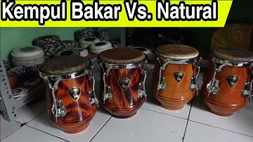 KEMPUL BAKAR Vs. NATURAL - KEMPUL MINI KKULIT KERBAU
