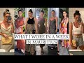 WHAT I WORE IN A WEEK IN MAURITIUS | A WEEK OF OUTFITS