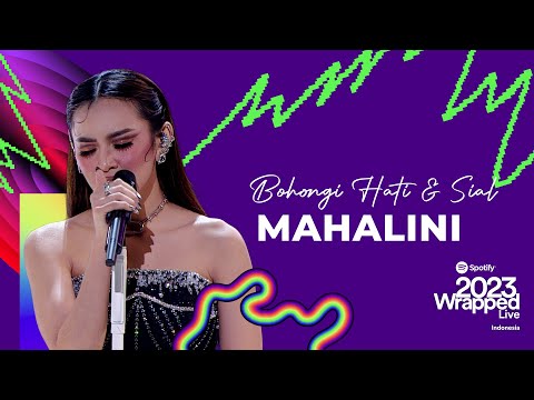 BIKIN MERINDING! Mahalini - Bohongi Hati & Sial | SPOTIFY WRAPPED LIVE INDONESIA 2023