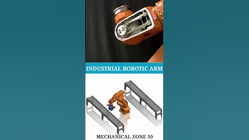 Industrial robotic arm #machine #mechanism #industrialmachine #mechanicalmechanism #robot #robotics