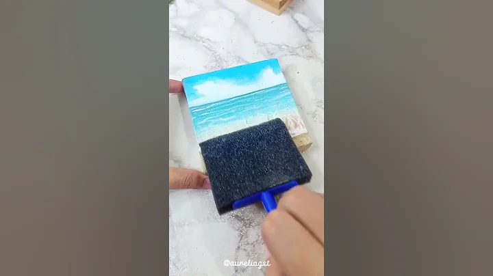 Varnishing My Old Painting | Acrylic Painting #shorts #art #painting