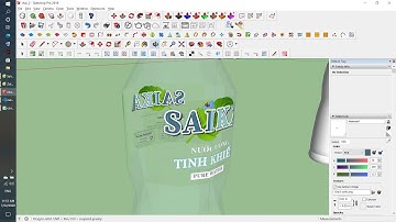 [Sketchup 3D] Water Bottle - Design & Idea were made by me