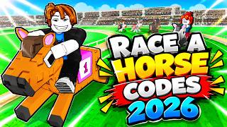 Details *NEW* RACE A HORSES CODES 2026 😍🐴 | FREE REWARDS! (WORKING!) Guide