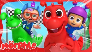 magic dinosaur race brand new cartoons for kids mila and morphle