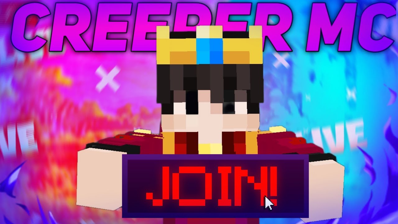 🔴MINECRAFT LIVE ! | CREEPER MC | JAVA + BEDROCK | FREE FOR ALL | 24/7 ...