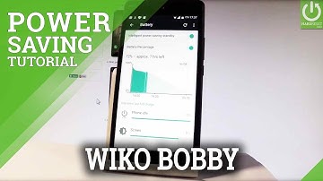 Power Saving Mode in WIKO Robby - Extand Battery Life