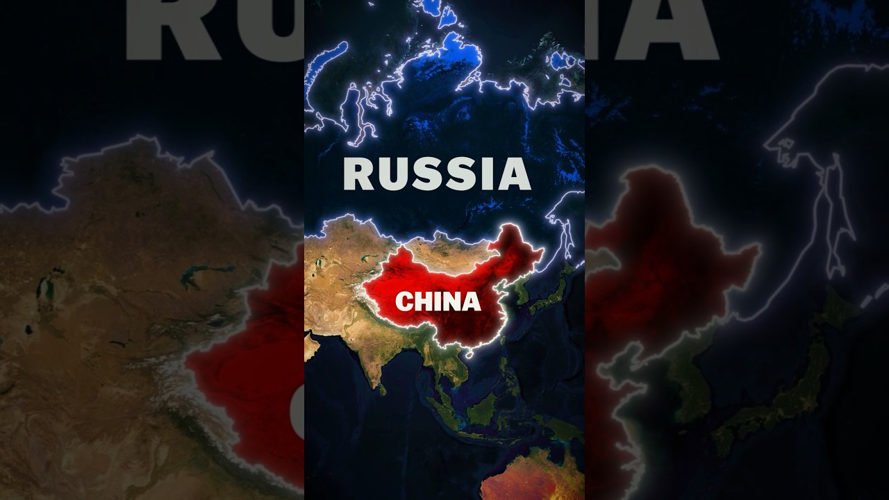 Russia vs China: The Untold Story of Their Border Dispute #shorts