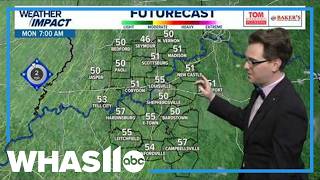 Comfortable weather settles in around Kentucky, Indiana | Aug. 23. 2026 6:30 p.m. weather