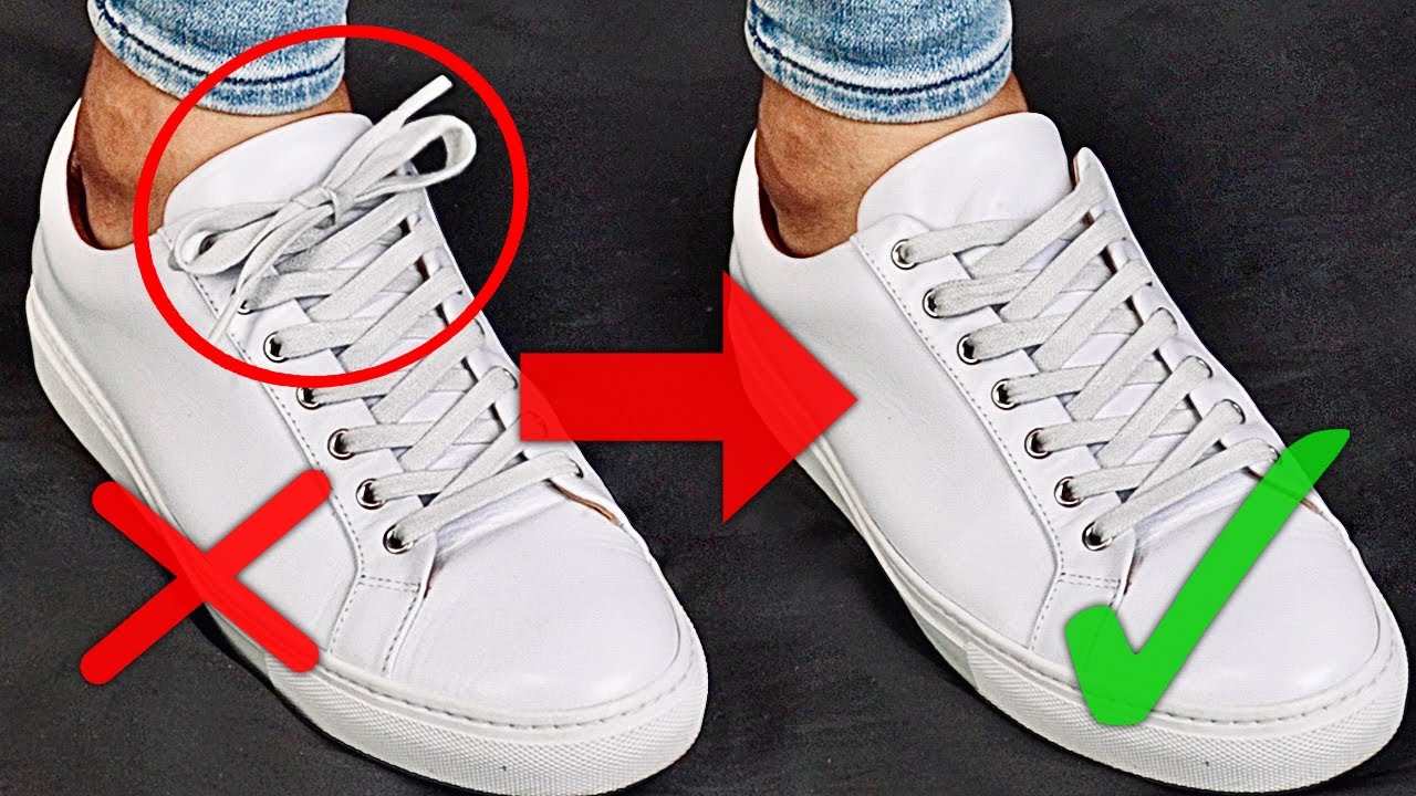 HIDE YOUR SHOELACES A PRO | WAYS - YouTube