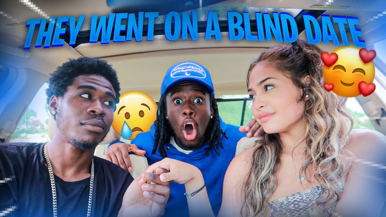 I SET PUNGA & AMBERLY UP ON A BLIND DATE.... *EMOTIONAL*