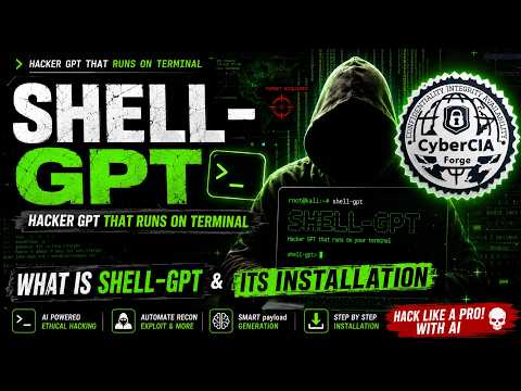 🤖 Shell-GPT Tutorial (2026) | Install & Use AI in Your Terminal | Kali Linux & Ubuntu