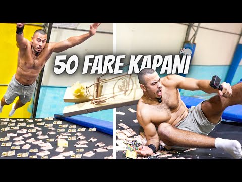 50 TANE FARE KAPANI 'NIN ÜSTÜNE ZIPLADIM!!