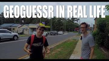 BLINDFOLDED - Playing Geoguessr in Real Life