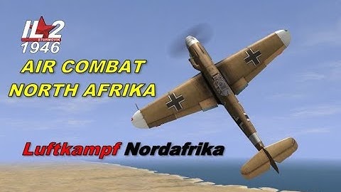 IL2 1946 TRACKiR AIR COMBAT NORTH AFRICA game video