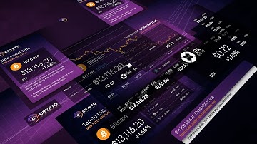 Cryptocurrency Motion Graphics - After Effects Template