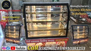 J Band Cake Display Counter Galaxy Kitchen Equipments Manufacturers In Kolkata 8582965215/8910381253