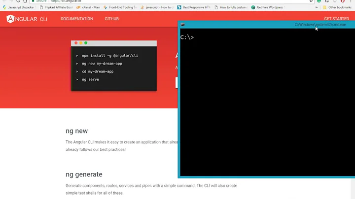 How to install Node.JS, NPM, And Angular CLI using Windows Command Prompt