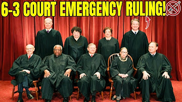 UPDATE: 6–3 Supreme Court Emergency Ruling SHAKES the Nation — Massive Legal Quake Erupts!