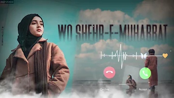 Wo Shehre Muhabbat #ringtone Syeda Areeba Fatima new naat | #nasheed_production