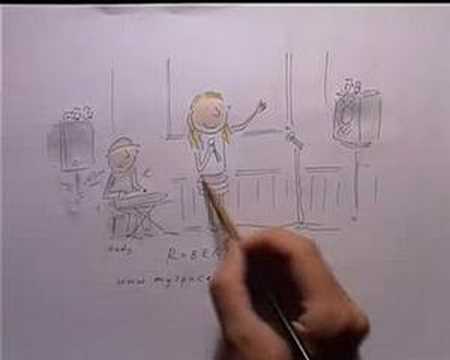 Rosie Brooks 1st film Cartooning Music Artist Robe...