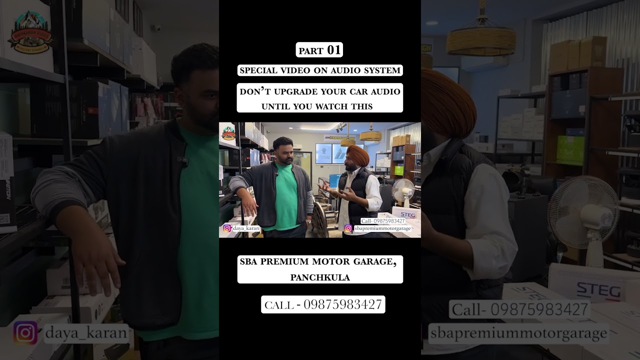 PART 01- Special Vlog On AUDIO SYSTEM | Don\'t Upgrade Your Car Audio Until You Watch This