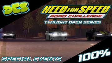 NEED FOR SPEED: ROAD CHALLENGE - PART 8 SPECIAL EVENTS - 𝙏𝙬𝙞𝙡𝙞𝙜𝙝𝙩 𝙊𝙥𝙚𝙣 𝙎𝙚𝙧𝙞𝙚𝙨 100% PS1