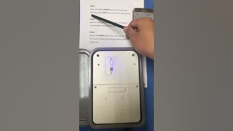 ECO Plugs - Default Reset the Device (TM-050B / 50054) Wi-Fi Smart Box, Wireless Timer Switch