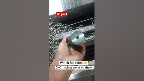 How to make a big shaft on CNC @Rvmcad#machine#programming#vmc#cnc#lathe#industrial#job#shorts