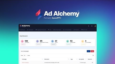 Ad Alchemy Lifetime Deal - Build, Scale, and Optimize Your Google Ads Campaigns