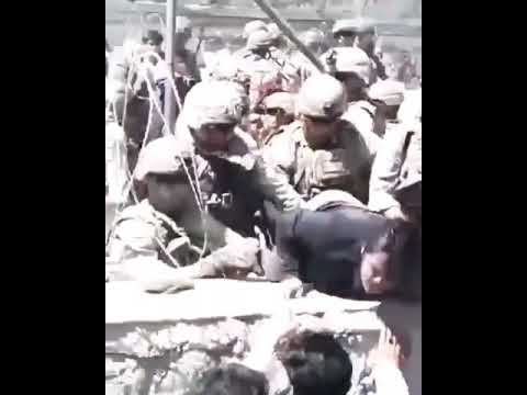 برخورد بد و ذلیل آمریکایی ها با زن افغان واقعا درد آور است