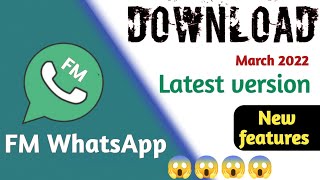 How to download fm whatsapp latest version 2022 | fm whatsapp new version 2022 download link screenshot 5