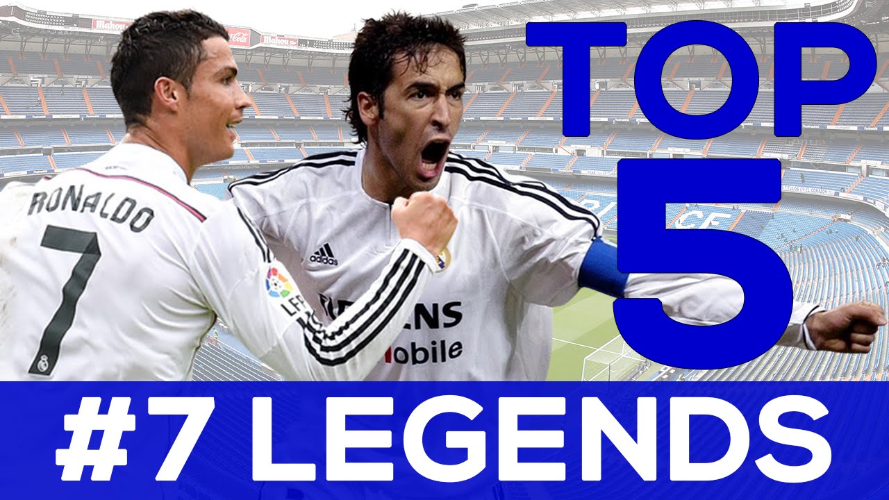 Real Madrid number 7 legends | TOP 5 