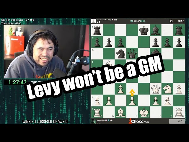 LEVY IS A GRANDMASTER?! 