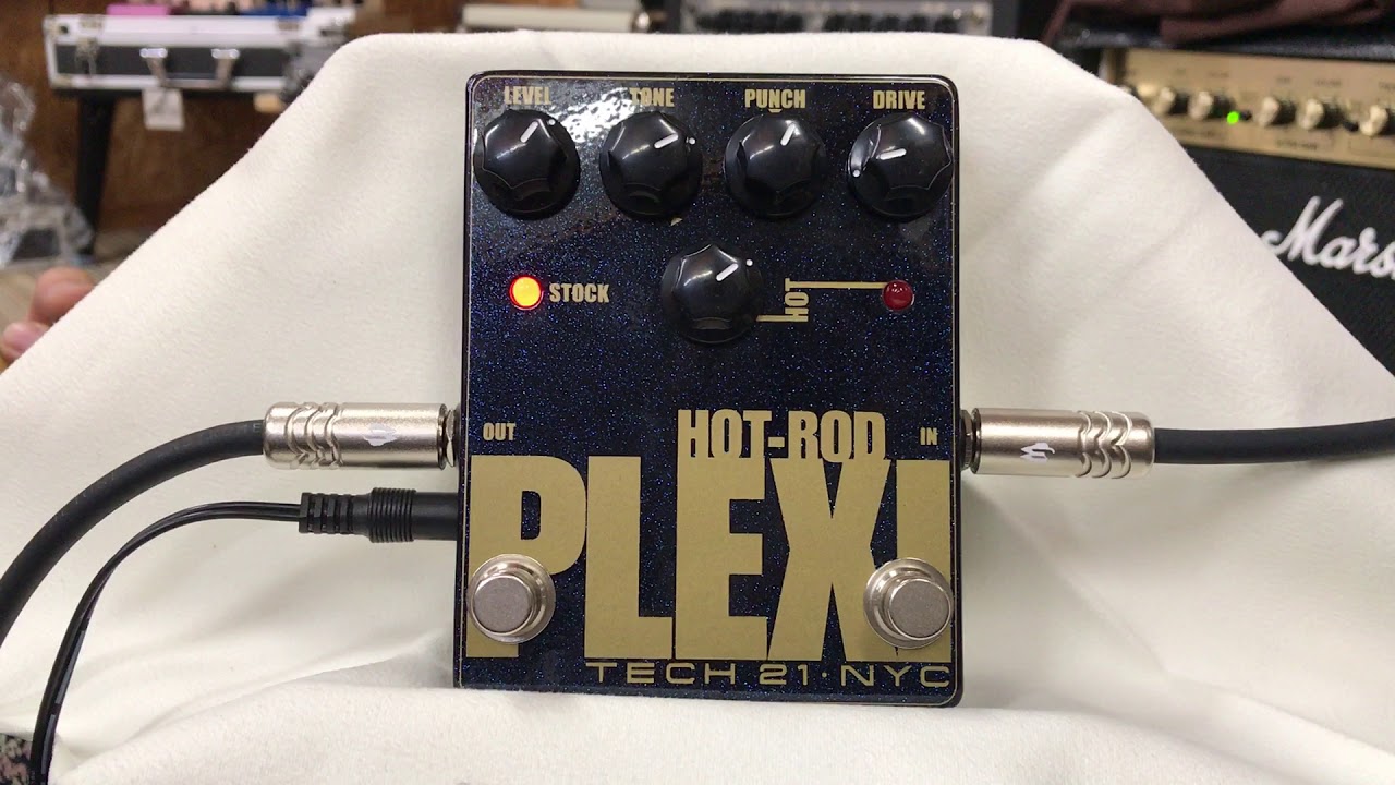 TECH21 HOT-ROD PLEXI Overdrive Distortion - YouTube