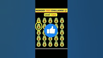 MEMORY RIDDLES FOR IQ TEST 🤓 || MEMORY TEST 🤯 || #shorts #ytshorts #srfactsgyan  #braintest