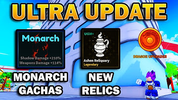 ULTRA RUSH UPDATE- New Boss Rush Mode, Relics, and MONARCH GACHAS in Arise Crossover