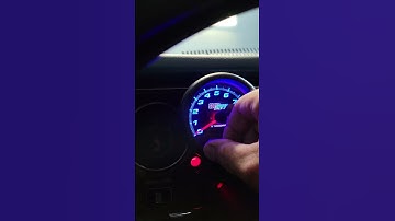 Glowshift 3-3/4" Tach w/shift light 0-10,000 RPM - How to use!