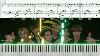 Ateez (에이티즈) Don't Stop PIANO TUTORIAL (피아노 튜토리얼)