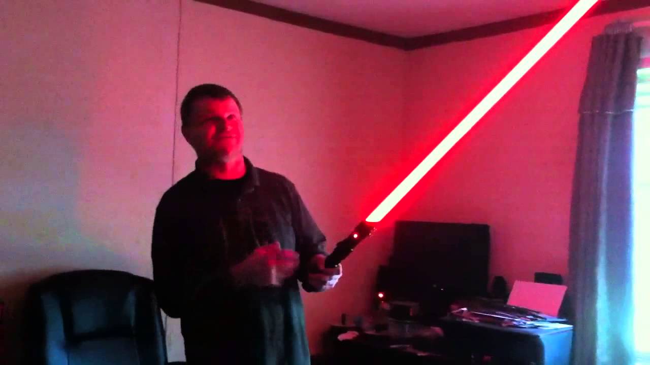 ultrasabers dark prophecy with blazing red blade review youtube