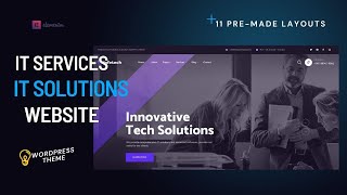 IT Solutions & Services Website | 11 PreMade Elementor Unique Homepage | Infetech IT WordPress Theme