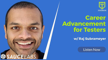 Career Advancement for Testers with Raj Subrameyer