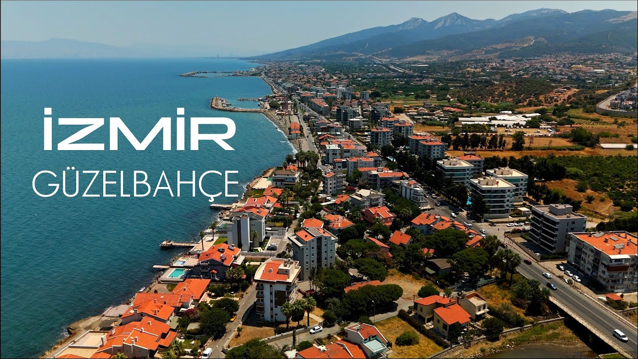 Güzelbahçe | İzmir | 4K | Drone ile Manzaralar | DJI MINI 4 PRO ile Kaydedilmiştir