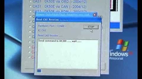 AK300 key programmer  CAS Odometer Change