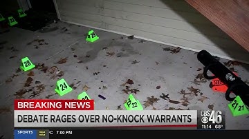 No knock warrants called into question