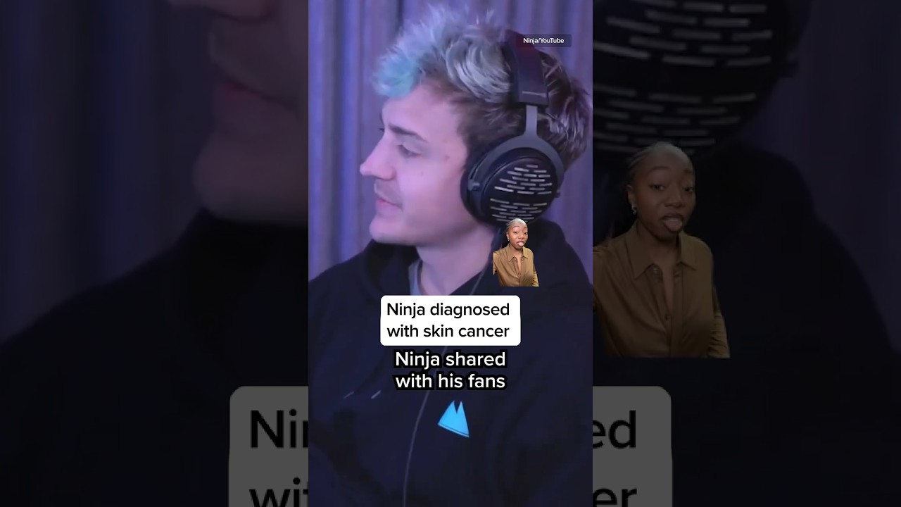Ninja diagnosed with skin cancer
