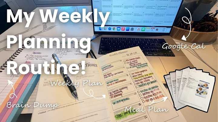 Weekly Reset Routine: How I Organize My Life + Plan a Productive Week